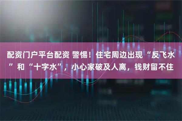 配资门户平台配资 警惕！住宅周边出现 “反飞水” 和 “十字水”，小心家破及人离，钱财留不住